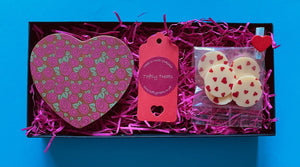 Valentine heart gift box